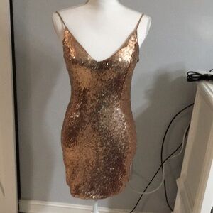 Mind Code sequin Dress. Size small
